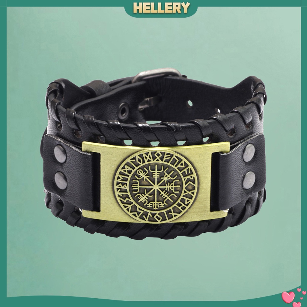 Vòng Đeo Tay Dây Bện Kiểu Viking Cho Nam