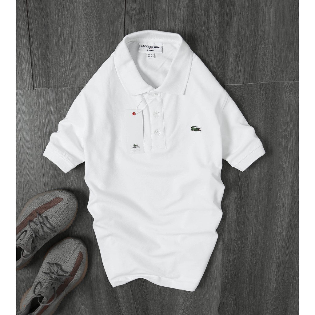Aó polo Lcst made in Cambodia hàng xuất khẩu vải cotton cá sấu co dãn,mềm thoáng khí,thấm hút mồ hôi | BigBuy360 - bigbuy360.vn