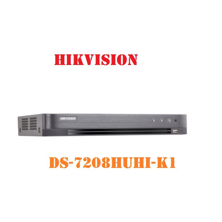 Đầu ghi hình Hybrid TVI-IP 8 kênh TURBO 4.0 HIKVISION DS-7208HUHI-K1