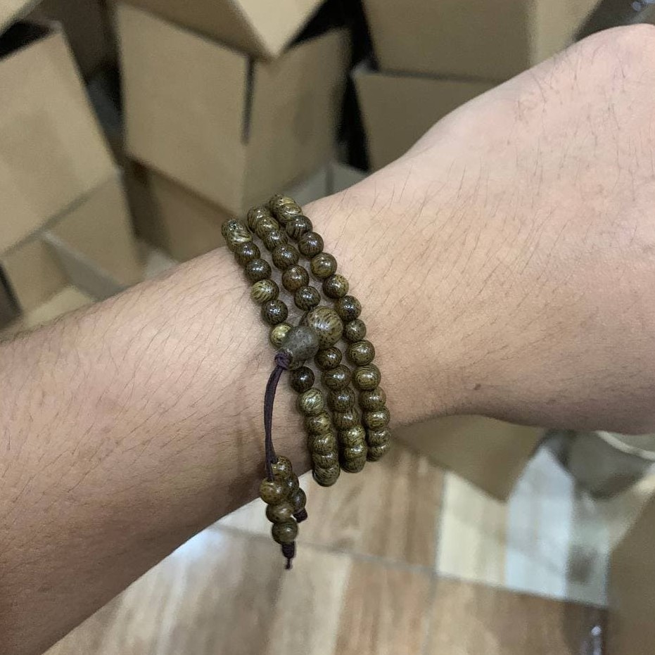 Vòng tay Chuỗi Tràng Hạt 108 - 4mm Trầm Tốc Việt - Trầm Hương Tự Nhiên - Mộc Trầm Hương | BigBuy360 - bigbuy360.vn