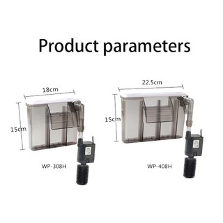 Lọc Thác Sobo WP508H (6.8W-680L/H) - Lọc Nước Cho Bể Cá