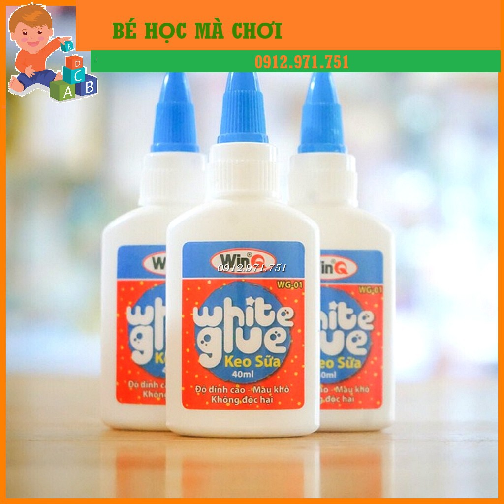 Keo sữa lọ 40ml làm thủ công, handmade - Hàng Việt Nam an toàn