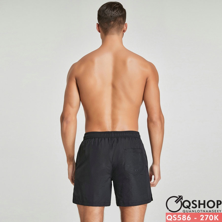 Quần short đi biển vài dù, QSHOP QS586