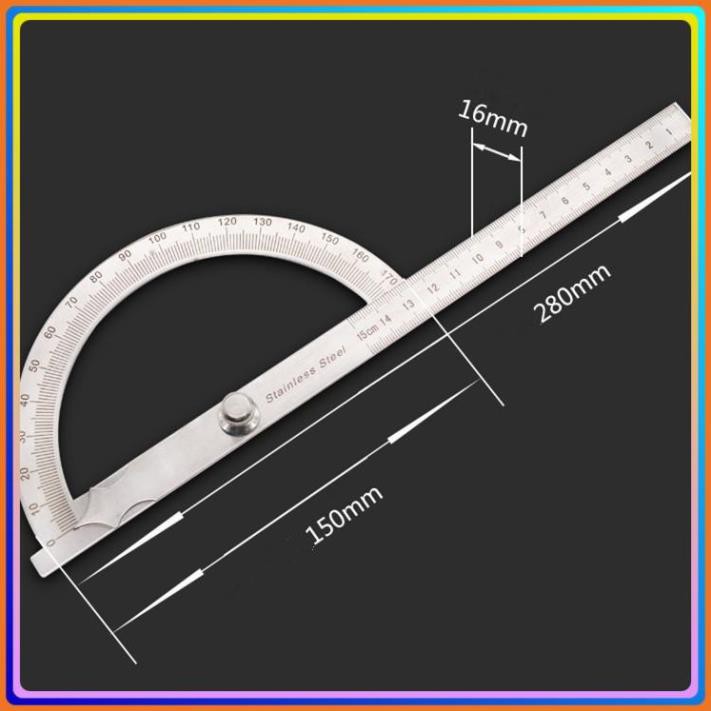 Thước đo góc 180 độ