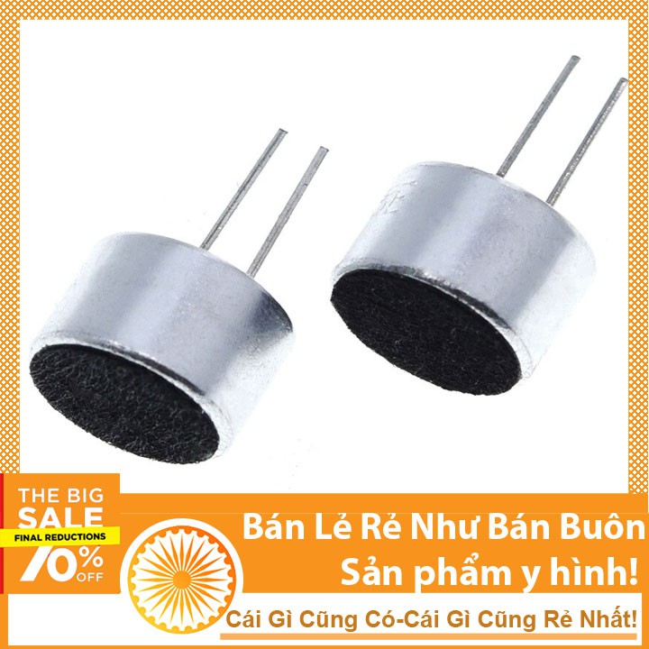 Mic thu âm cảm biến âm thanh 7x9mm