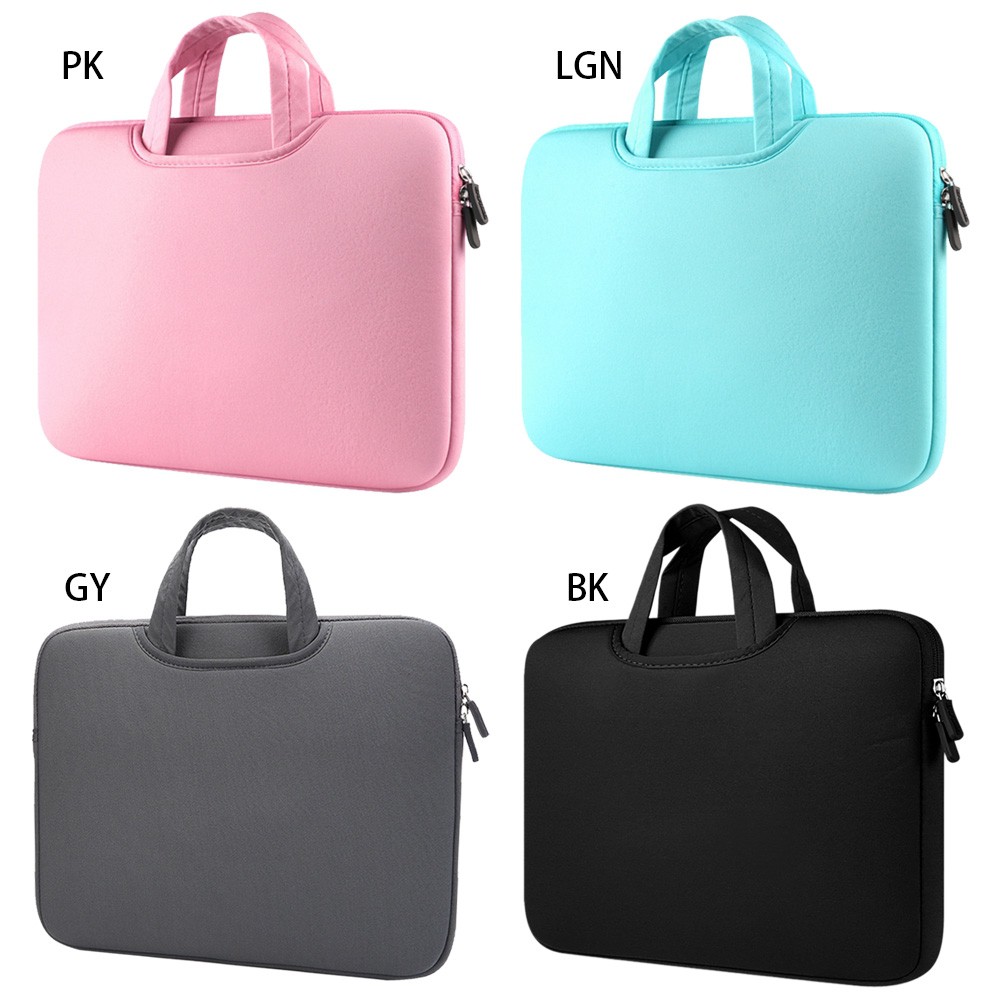 Túi đựng Laptop & Macbook 11 13 15 Inch màu trơn có dây kéo tiện lợi1 | BigBuy360 - bigbuy360.vn