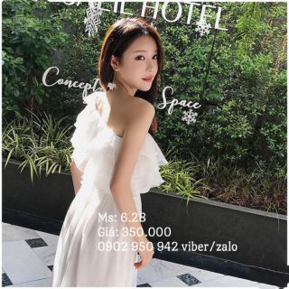 Đầm maxi đi biển mặc được nhiểu kiểu MS 6.28