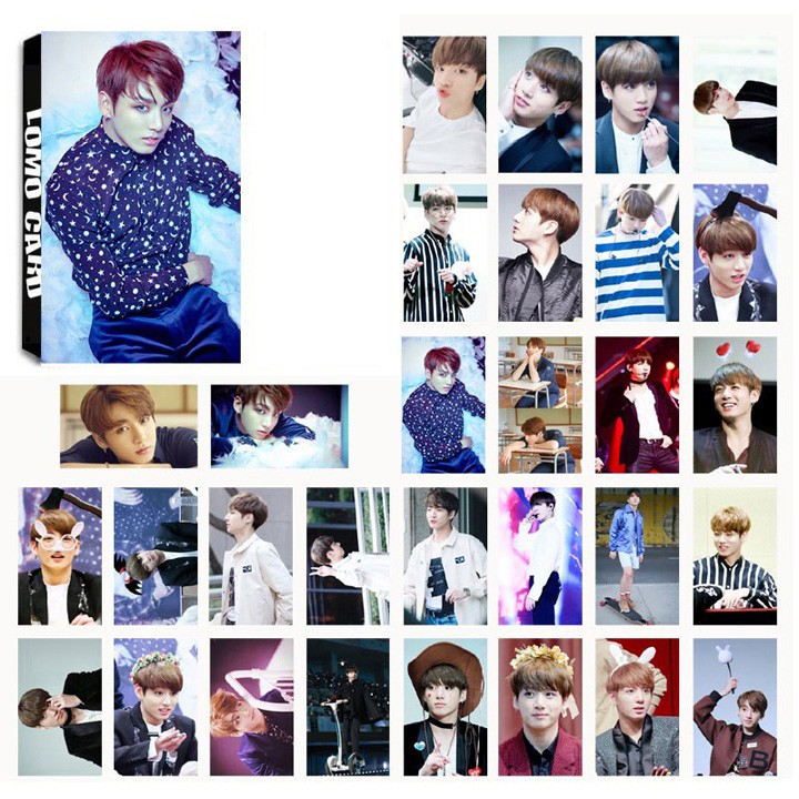 Lomo Card BT21 BTS Cooky Dễ Thương - Jungkook