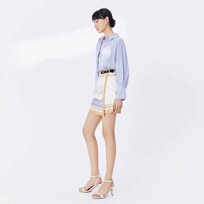 Chân váy họa tiết Lily