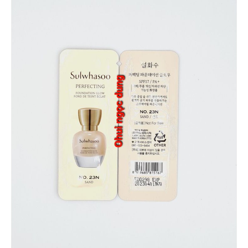 Mới Date 2023 chính hãng Kem nền Sulwhasoo dưỡng trắng | BigBuy360 - bigbuy360.vn