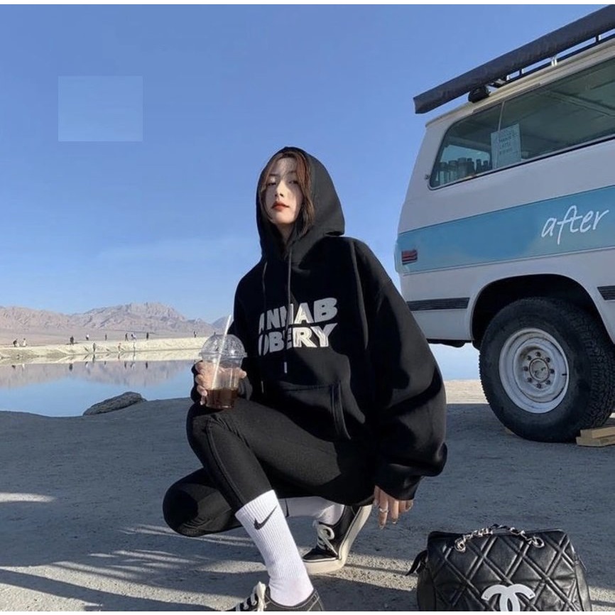 Áo hoodie annab mới vintage nam nữ Flashsaleshop 👉 Nỉ ngoại mũ hai lớp hình in 5D unisex