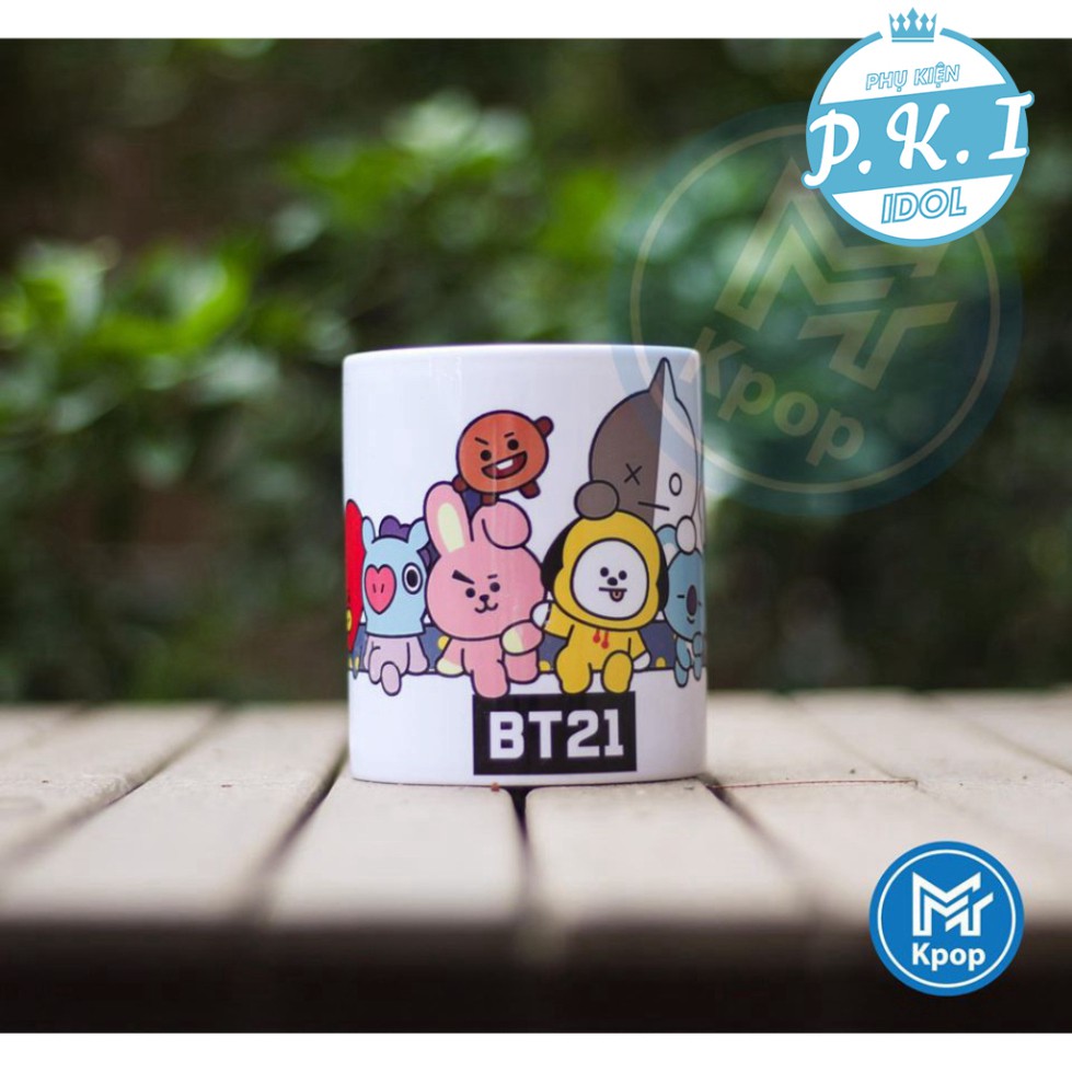 BỘ SƯU TẬP CỐC SỨ BT21 SIÊU DỄ THƯƠNG - QUÀ TẶNG K-POP