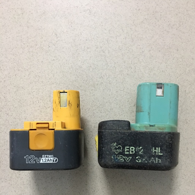 Vỏ pin máy khoan- bắn vít các loại :12vol DC dùng pin
