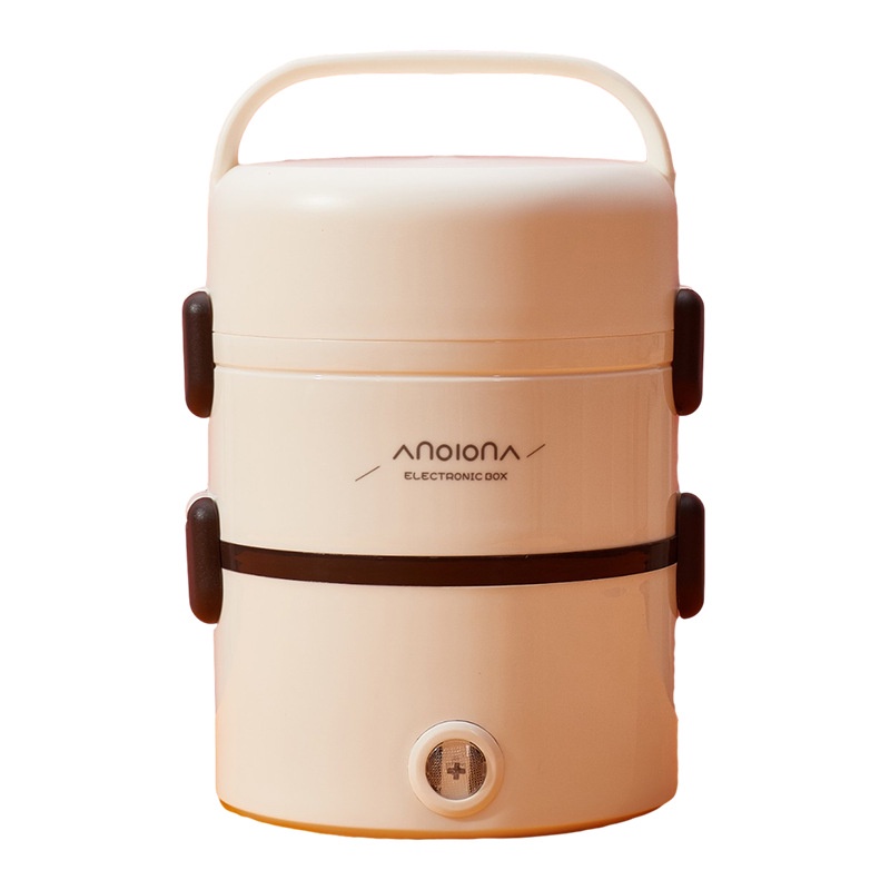 Hộp cơm điện, cách nhiệt đa năng, hộp cơm hấp ba tầng, tủ hấp cơm hâm nóng cho sinh viên, nhân viên văn phòng