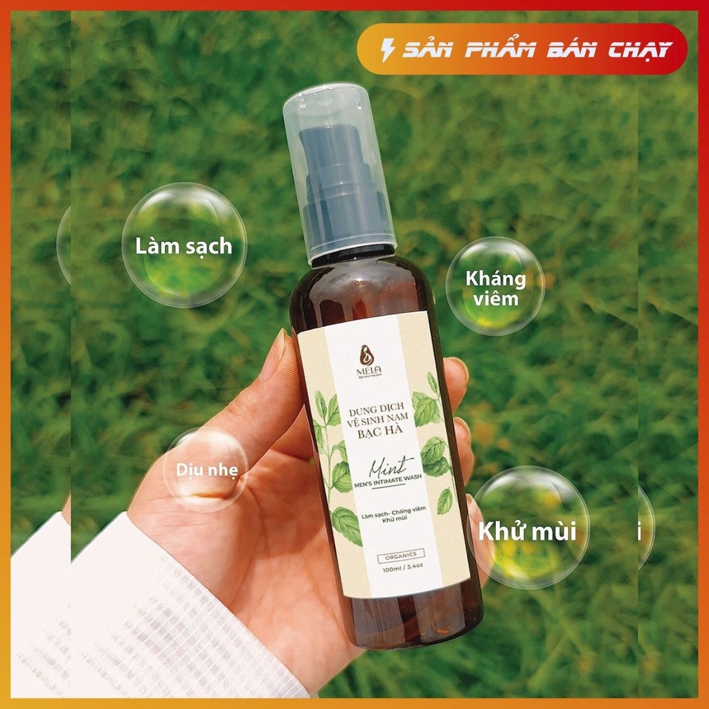 Dung dịch vệ sinh nam bạc hà ( 100ml ) MELA