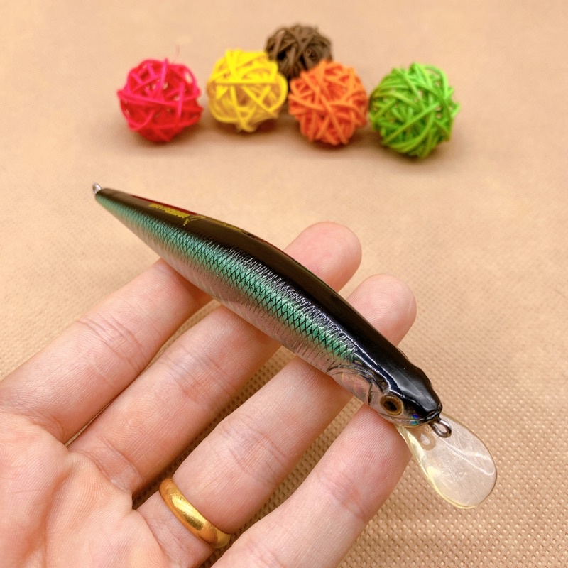 Mồi câu cá Minow không kèm móc 15g, có bi ở bụng siêu nhạy