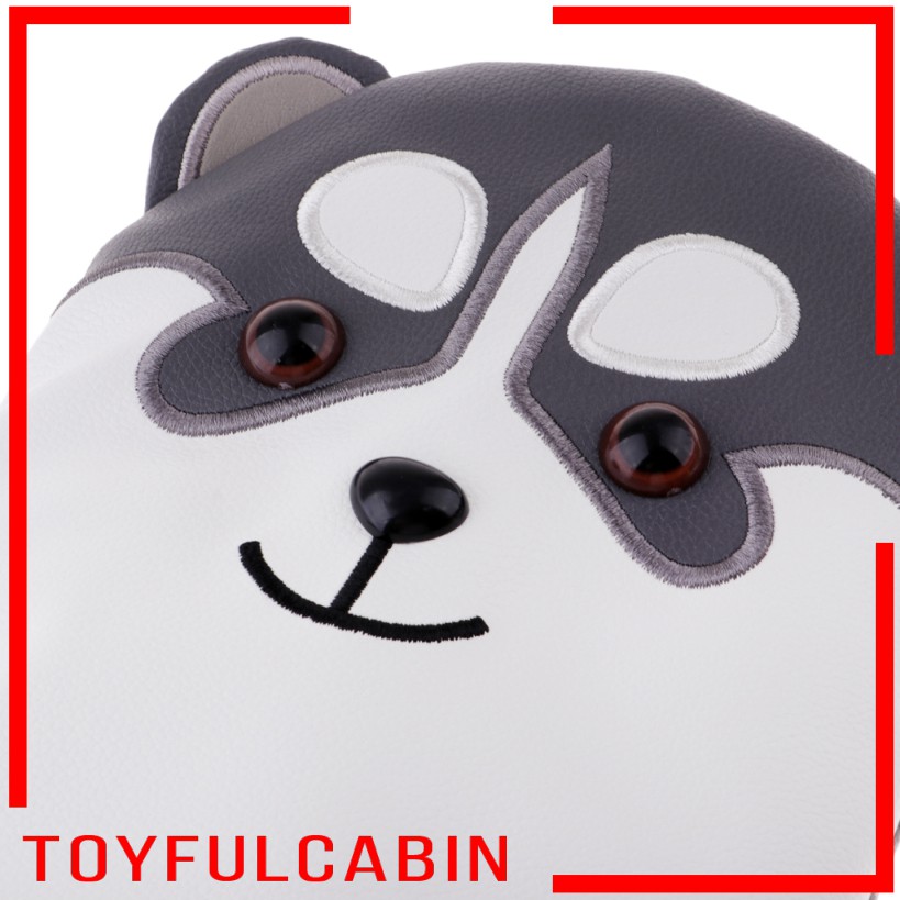 Vỏ Bọc Đầu Gậy Đánh Golf Bằng Gỗ In Họa Tiết Chú Chó Dễ Thương