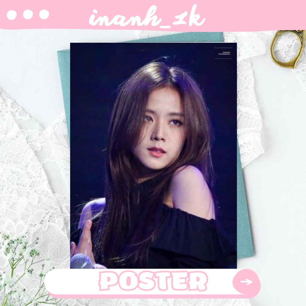 Poster Jisoo Black Pink