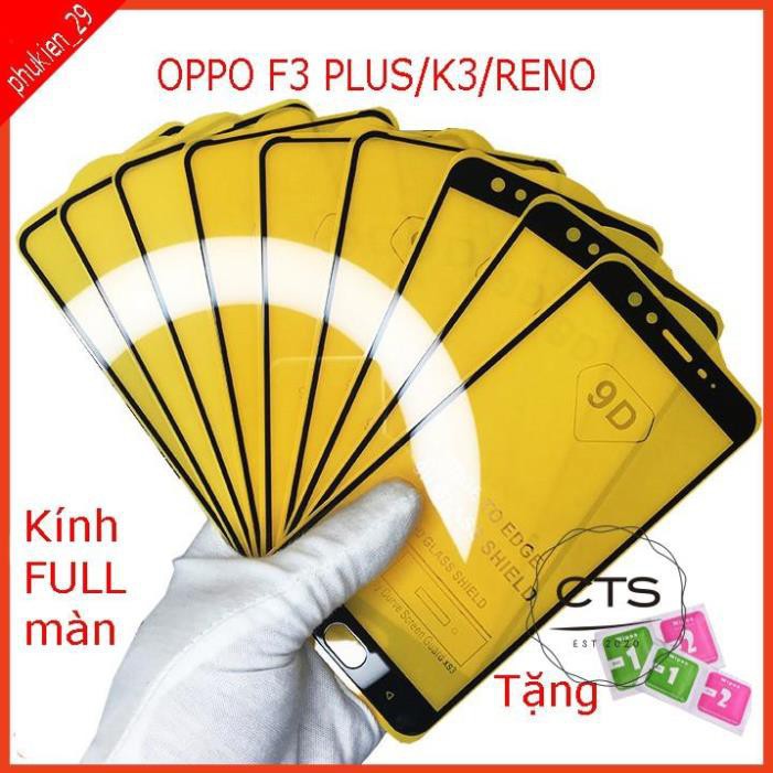 Cường lực OPPO RENO, OPPO F3 PLUS, OPPO K3 full màn hình | BigBuy360 - bigbuy360.vn