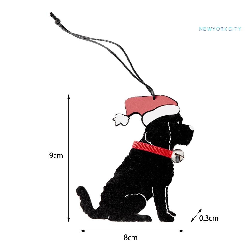 Mặt Dây Chuyền Bằng Gỗ Hình Cây Thông Giáng Sinh Đáng Yêu Trang Trí Nhà Cửa
