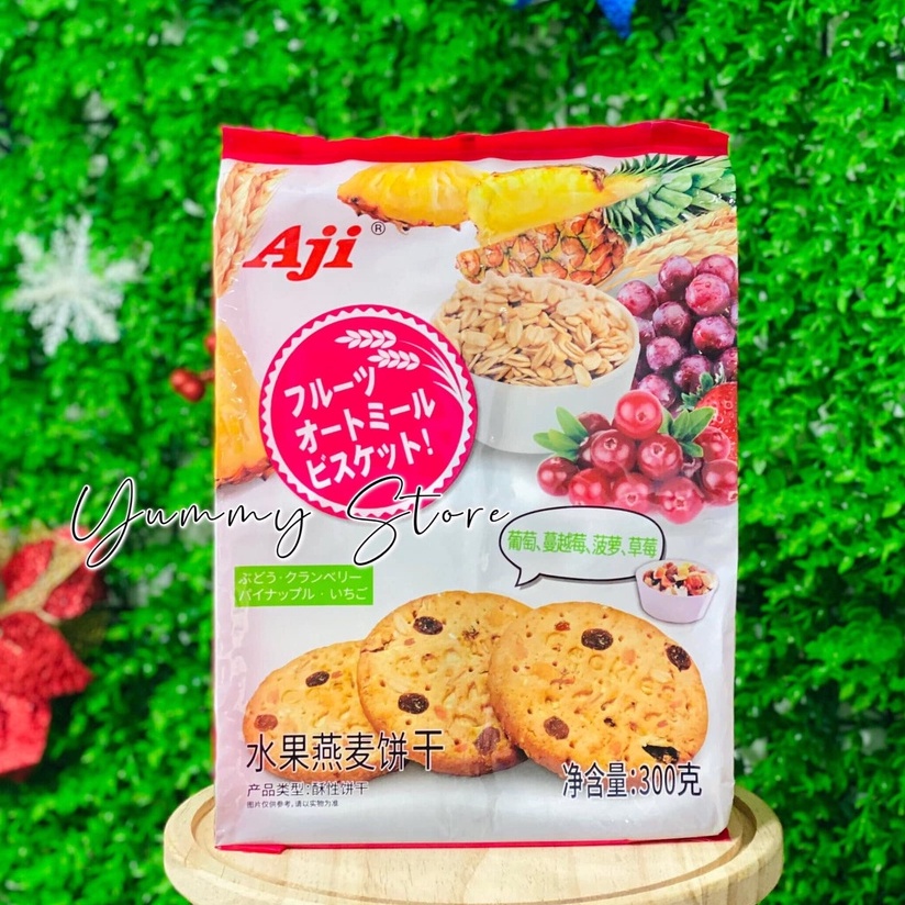 Bánh Quy Yến Mạch Trái Cây Aji