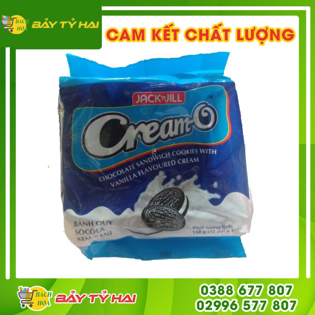 Bánh quy socola Nhân kem hương vani Cream-O gói 156g