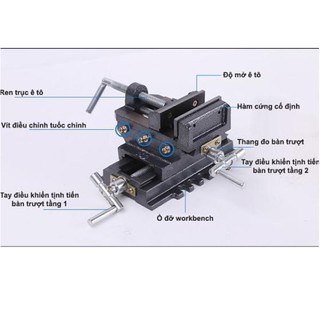 Eto bàn khoan 2 trục chuyển động - cỡ 4''