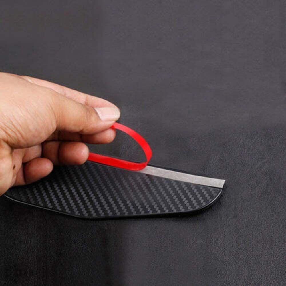 Ốp Gương Chiếu Hậu Xe Hơi Bằng Sợi Carbon Chống Nước Mưa Tiện Dụng