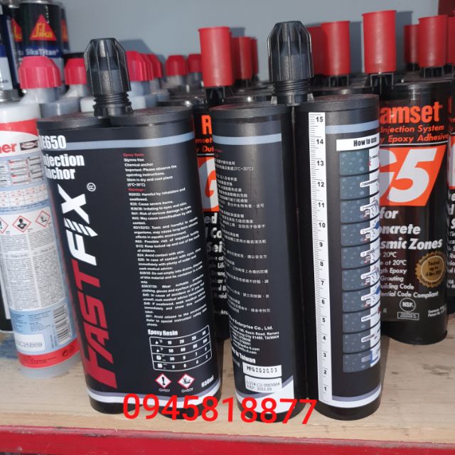 Keo cấy thép Fastfix QE650