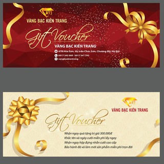 IN 200 PHIẾU QUÀ TẶNG / GIFT VOUCHER / PHIẾU BẢO HÀNH CHỈ 300.000đ /Giấy C300 (7x16cm) / Cán Màng / Không Cán