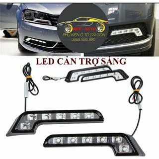 Bộ 2 Đèn Led ô tô trợ sáng - trang trí (+ Quà tặng)