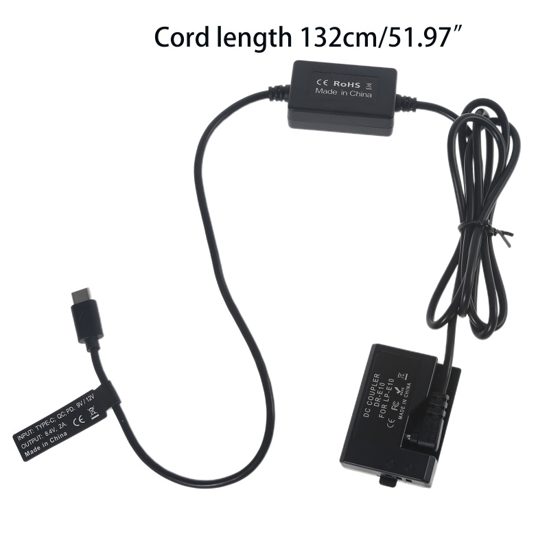 Dây Cáp USB C ACK-E10 + Pin DR-E10 LP-E10