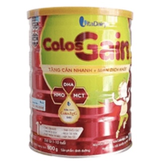 Sữa bột colos gain 1+ lon 800g
