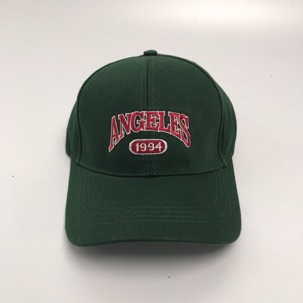 Mũ lưỡi trai ❤️ Nón kết thêu chữ ANGELES chất kaki cao cấp form unisex nam nữ N60