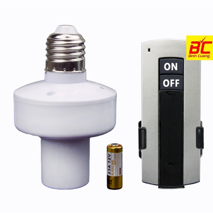 Đui đèn điều khiển từ xa thông minh E27 | BigBuy360 - bigbuy360.vn