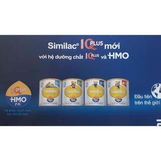 Combo 4 lon sữa similac số 2 400g