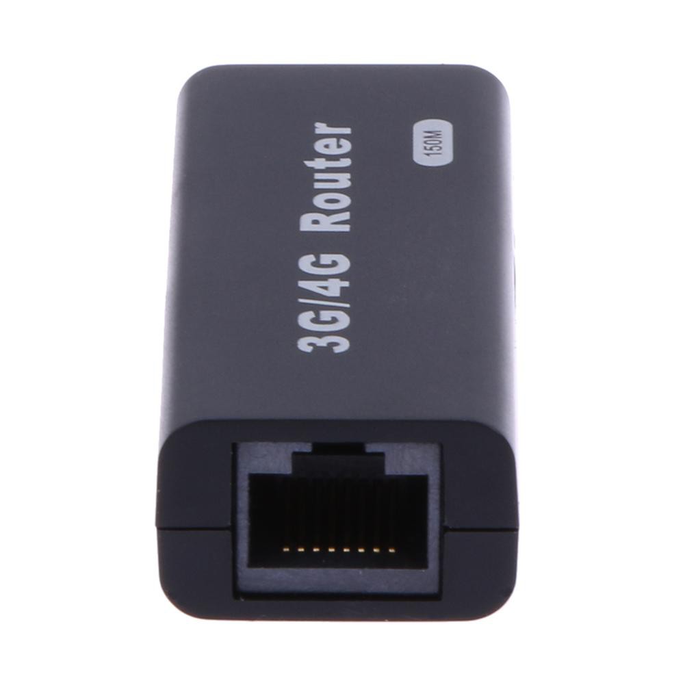 Bộ định tuyến Mini 3G / 4G WiFi Wlan 150Mbps RJ45 USB chất lượng cao