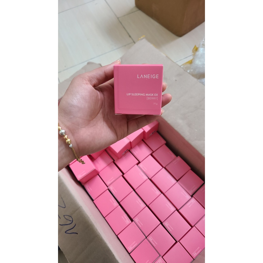 [Bản full 20g auth] Ủ môi hồng Laneige