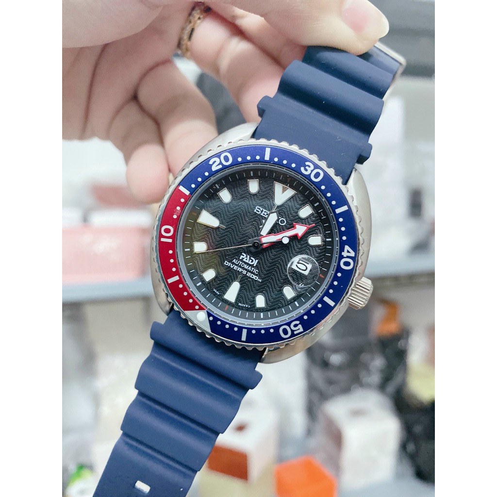 ĐỒNG HỒ NAM SEIKO PROSPEX PADI PEPSI BEZEL SRPC41K1