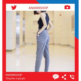 ( Anannshop ) Quần Legging Jocger nữ