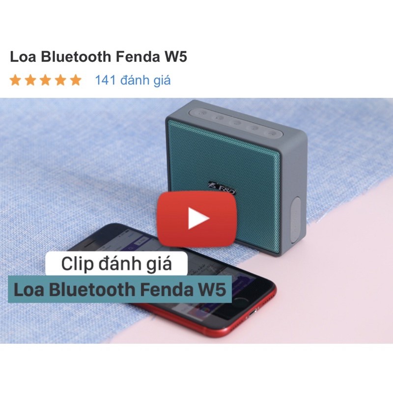 [[ Giá sốc]] Loa Bluetooth Fenda W5