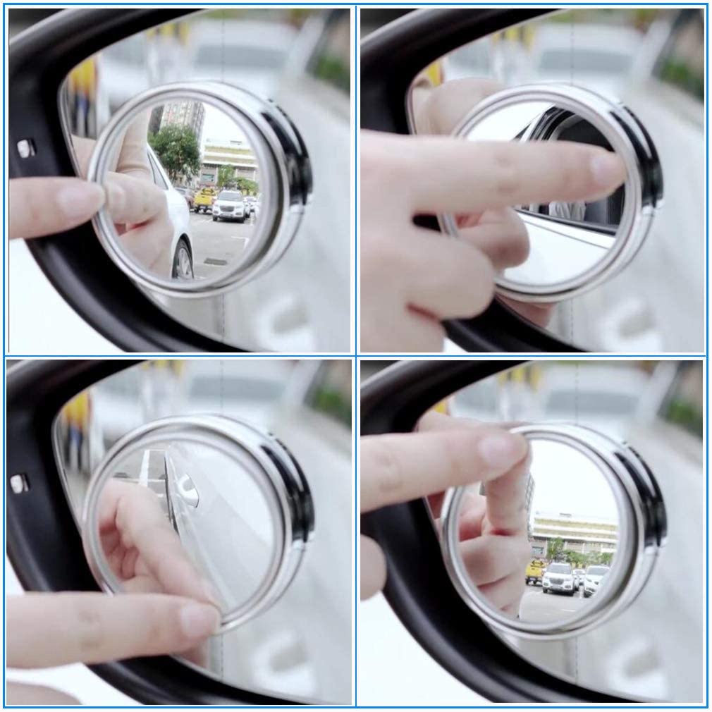 Bộ 2 Gương Chiếu Hậu 5cm Chuyên Dụng Cho Xe Hơi Xe Máy