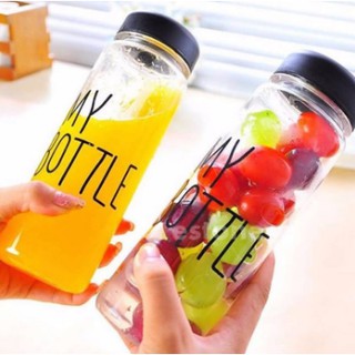Bình Thủy Tinh Đựng Nước My Bottle 420ml, Bình Nước My Bottle Phong Cách Xứ Hàn