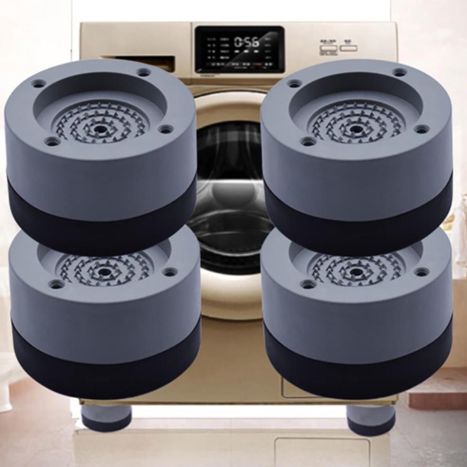 Chân máy giặt 4 miếng cao cao su cao cấp chống ồn chống rung (LOẠI 1)