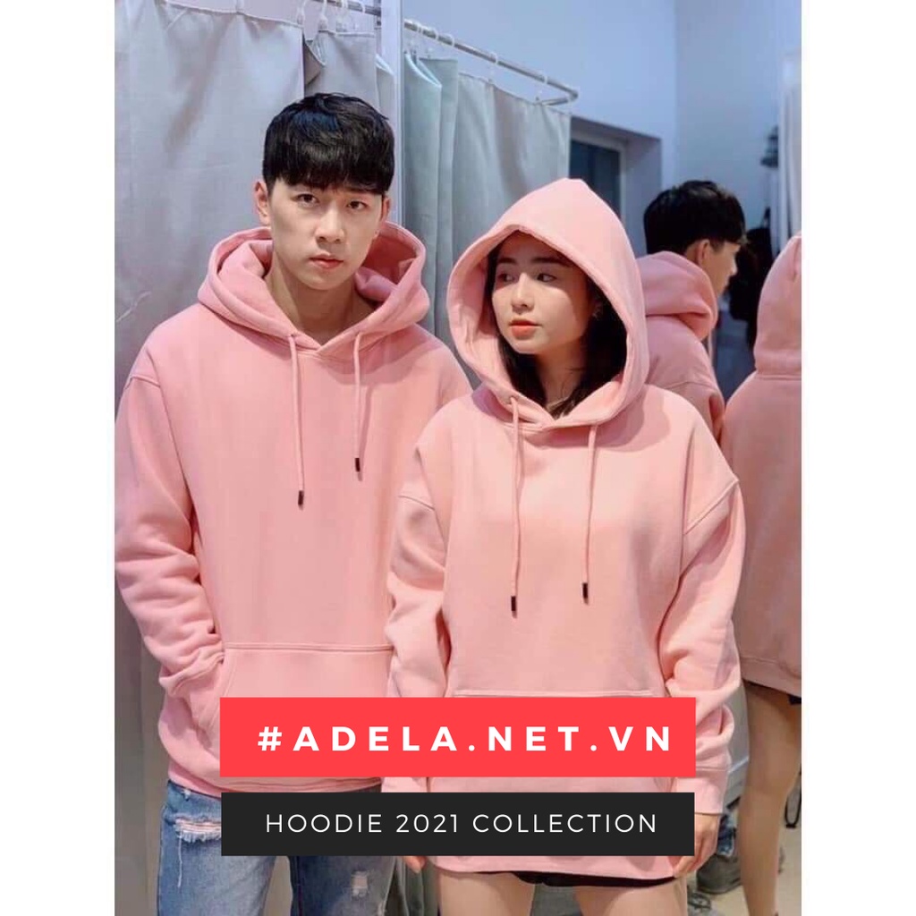 Áo hoodie, áo hoodie nam nữ form rộng, mũ trơn nhiều mầu | BigBuy360 - bigbuy360.vn