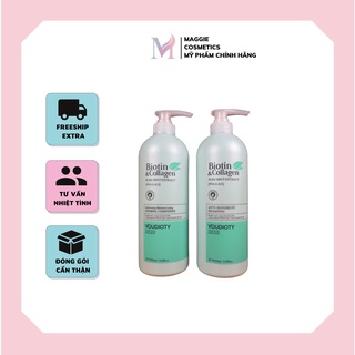 DẦU GỘI XẢ BIOTIN & COLLAGEN PURE MINT EXTRACT