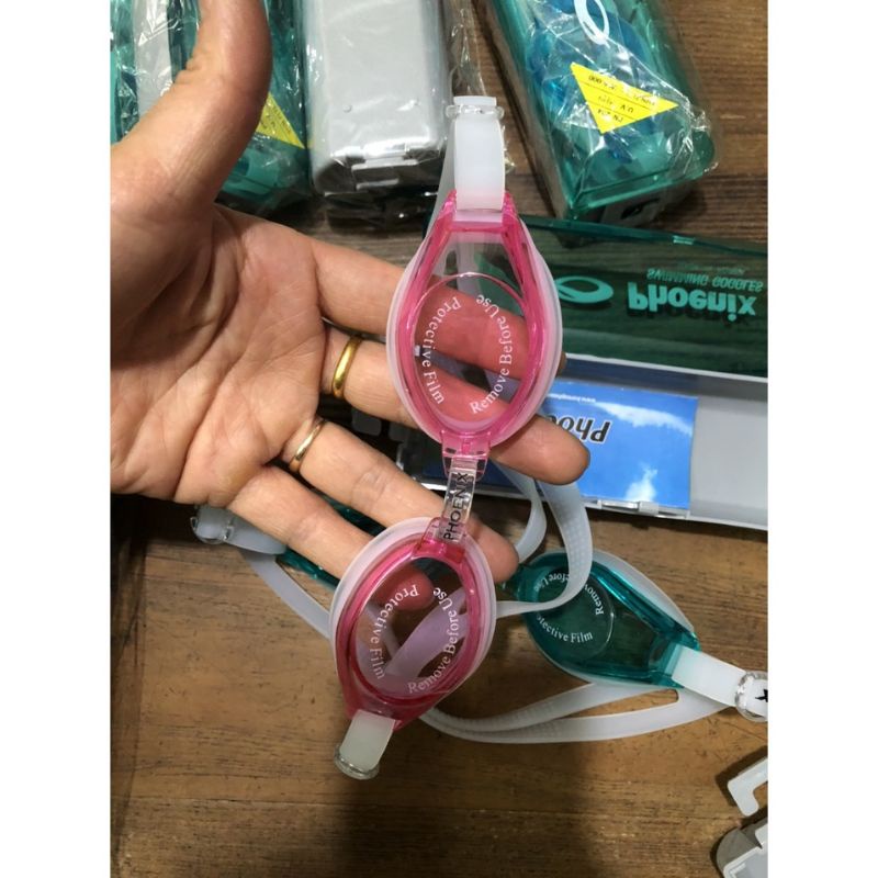 Kính bơi Phoenix 204 người lớn và trẻ em chống mờ chống nước chống tia Uv
