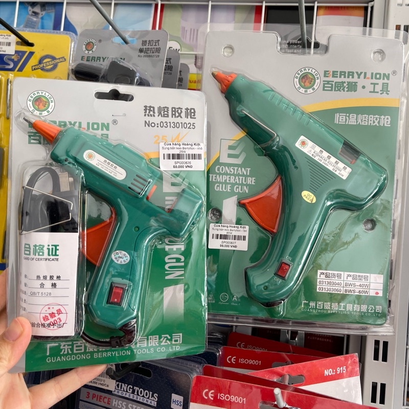 SÚNG BẮN KEO NẾN CẦM TAY BERRYLION