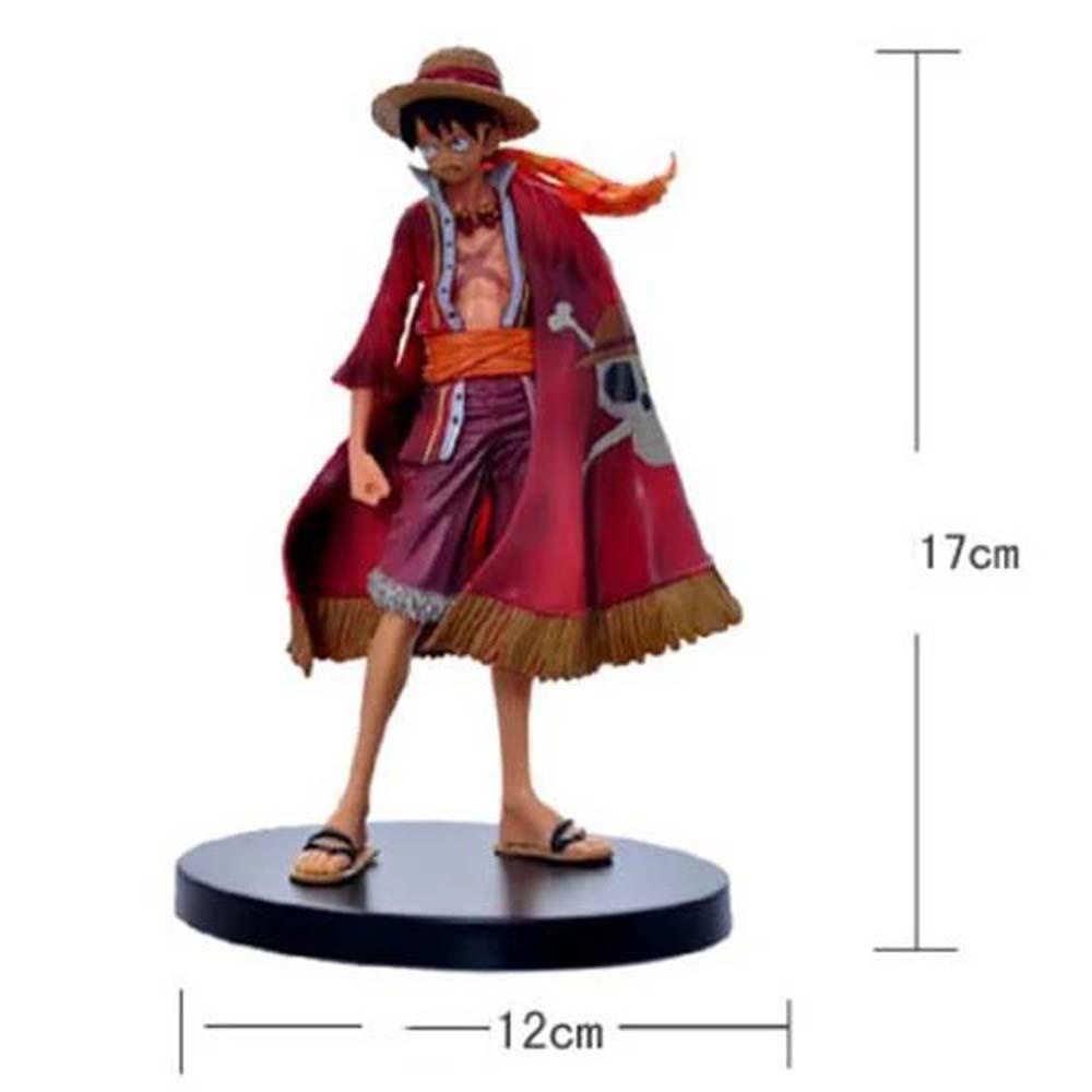 Mô Hình Nhân Vật Luffy Hoạt Hình Nhật Bản REBUY1 Bằng PVC Dễ Thương