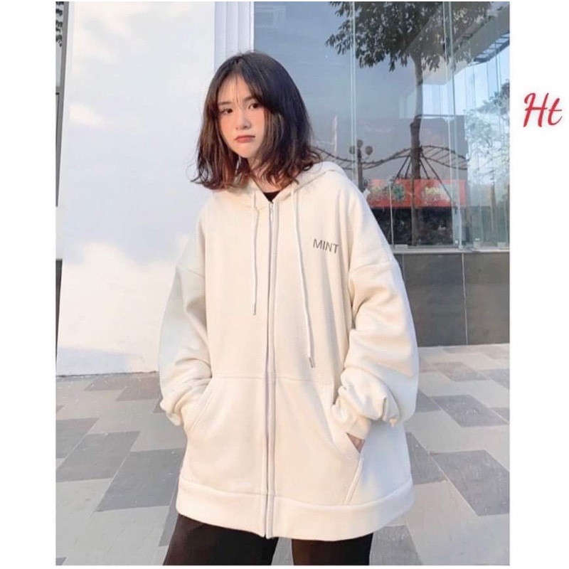 Áo khoác nỉ cotton Mint H2A